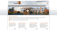 Desktop Screenshot of criterium-engineers.com